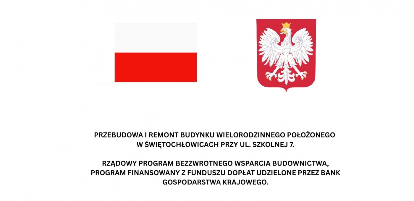 Bezzwrotne wsparcie budownictwa z funduszu dopłat  udzielone przez  BANK GOSPODARSTWA KRAJOWEGO