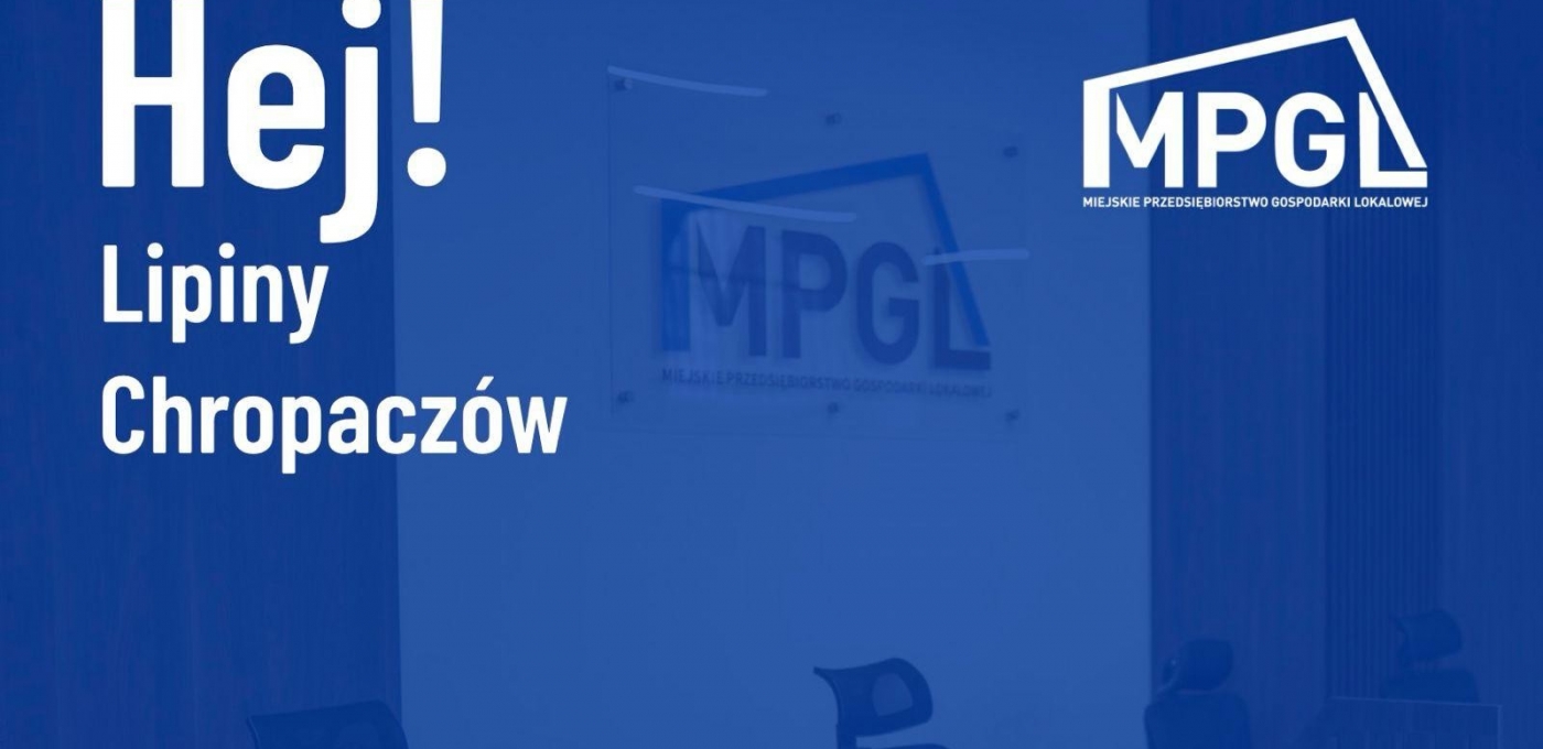 Ważna informacja dla mieszkańców dzielnic Lipiny i Chropaczów