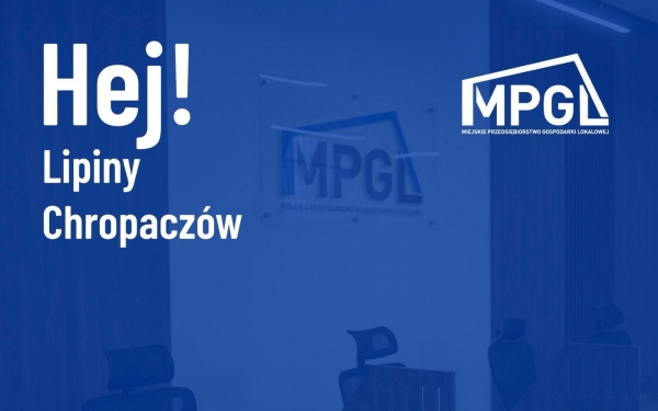 Ważna informacja dla mieszkańców dzielnic Lipiny i Chropaczów